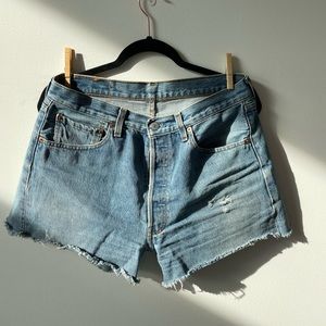 Levi’s Cut off Denim Shorts
